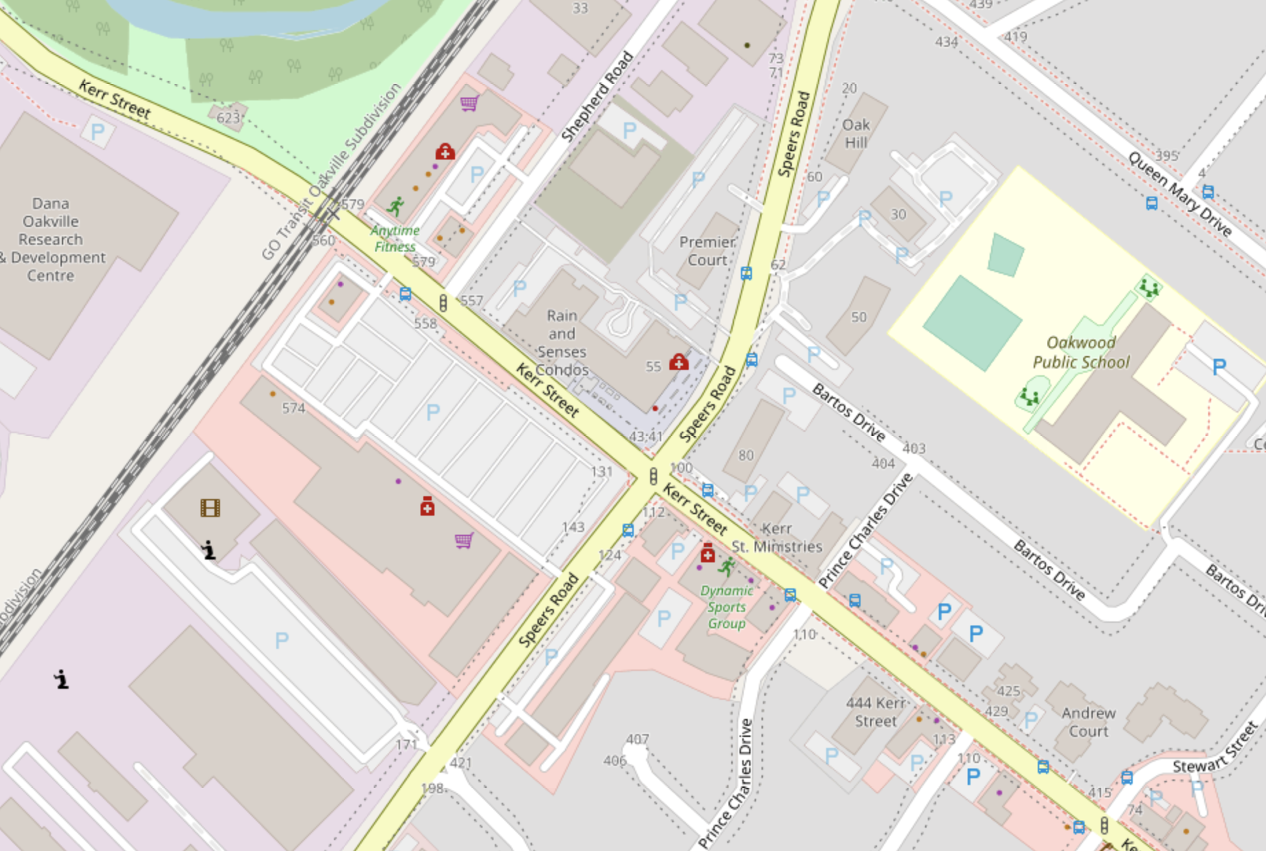 Kerr St and Speers Rd | Openstreetmap